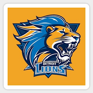 Detroit Lions Sticker